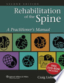Rehabilitation of the spine : a practitioner's manual /