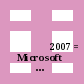 مايكروسوفت أوفيس إكسيل 2007 = Microsoft office excel 2007 /