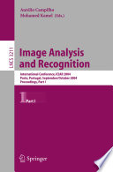 Image analysis and recognition : international conference, ICIAR 2004, Porto, Portugal, September 29-October 1, 2004 : proceedings /